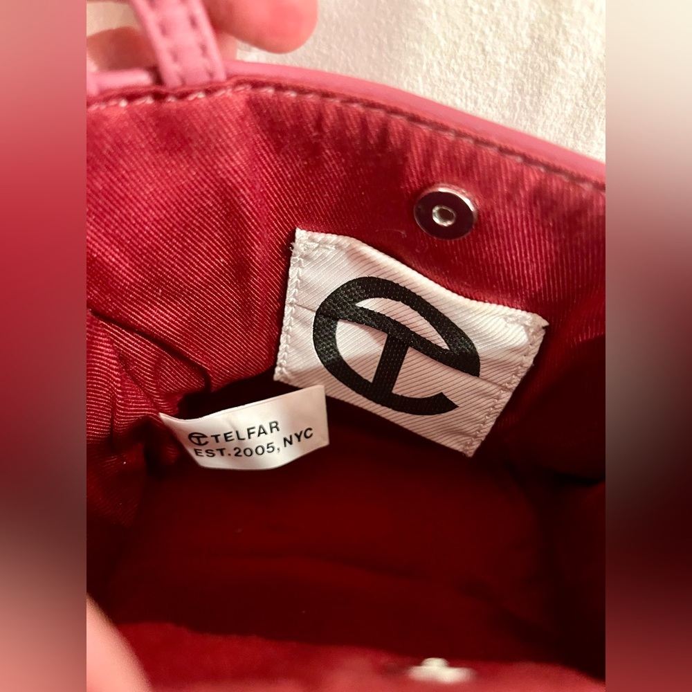 CCO LOW PRICE!! TELFAR small pink bag - Picture 4 of 9